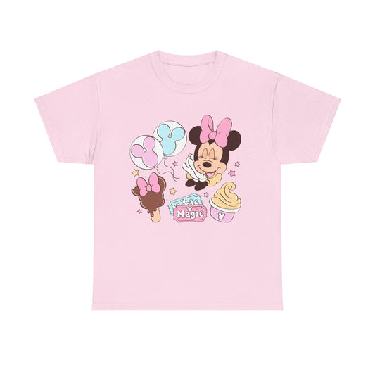 Girl Mouse Park Snacks T-Shirt