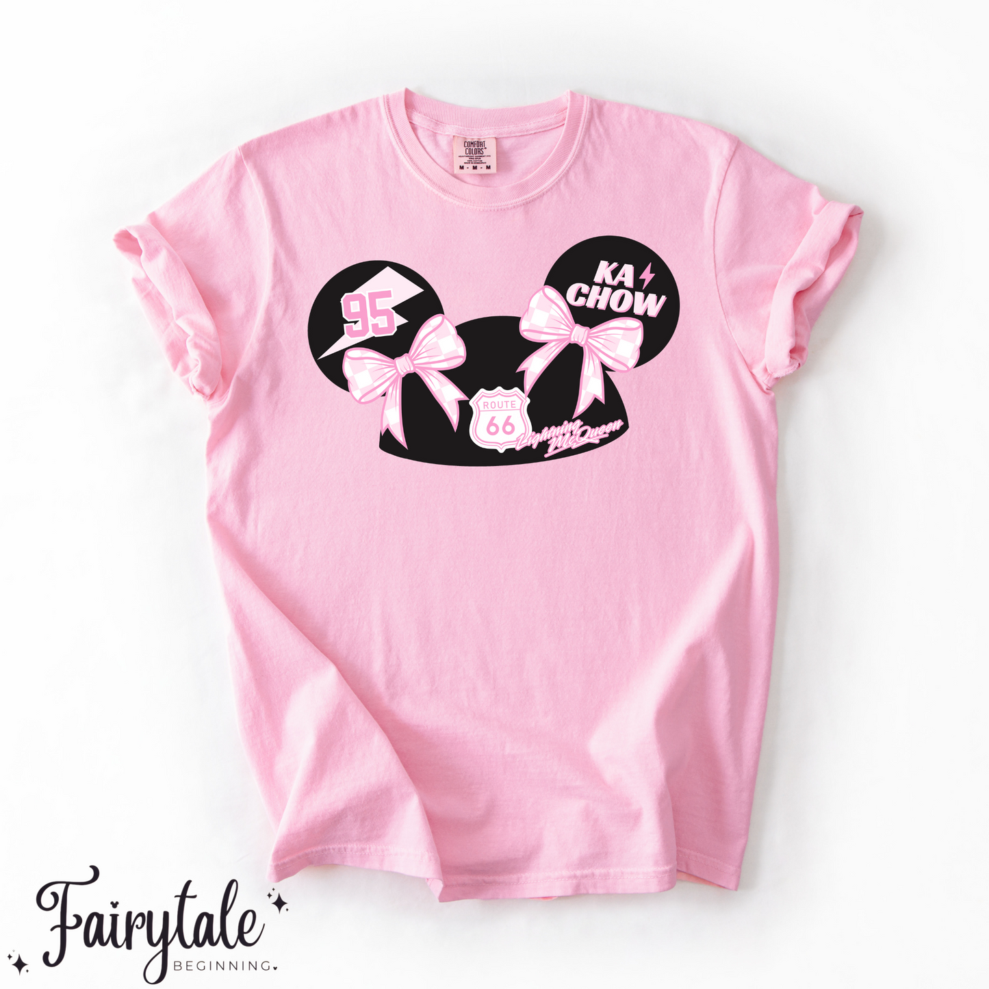 Fairytale Beginning x Magic On Main LMQ Hat Pink Version T-Shirt & Crewneck