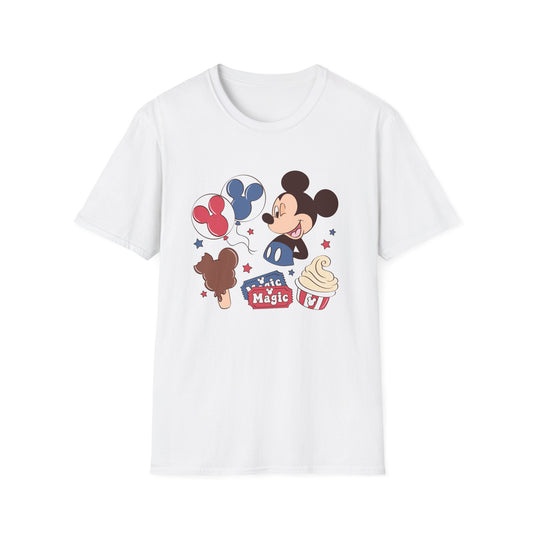 RWB Boy Mouse Park Snacks & Fun T-Shirt