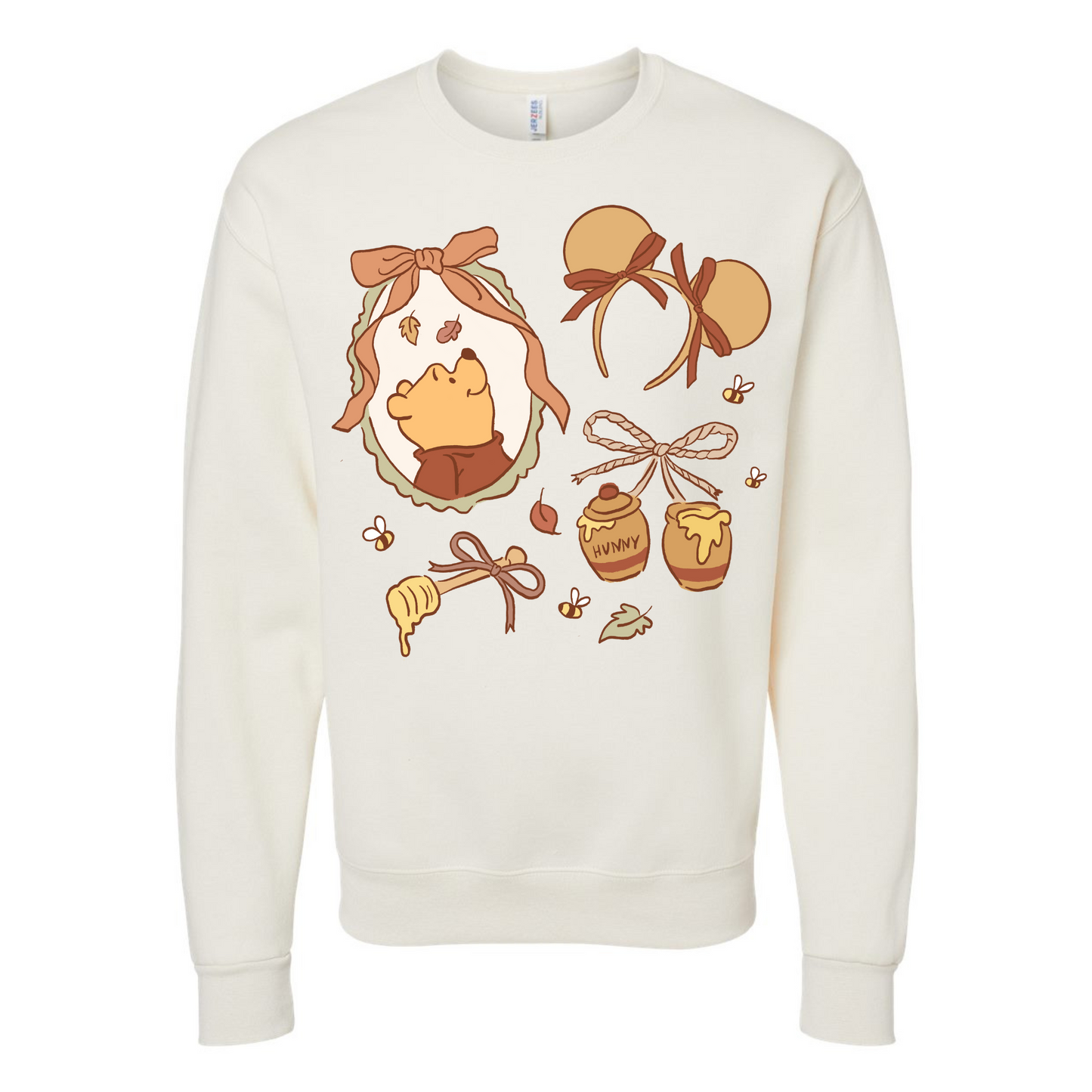 Fall Hunny Bear T-Shirt & Crewneck