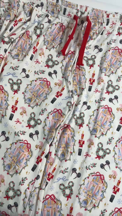 Castle Magic Adult Bamboo PJ's Set PREORDER ESTIMATED TO SHIP MID - END OF OCTOBER