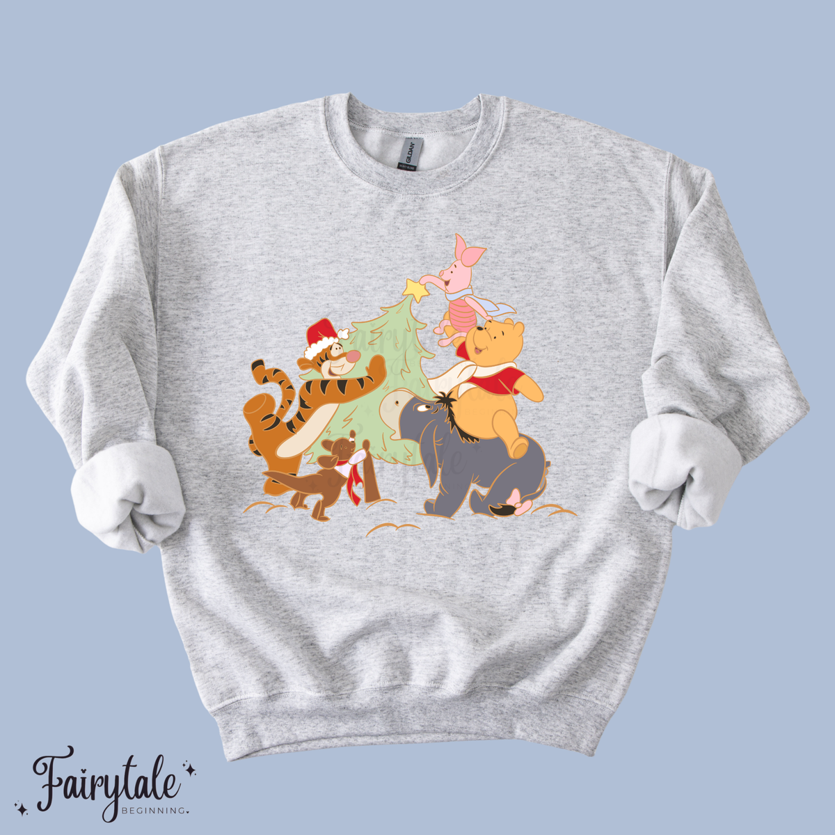 Fairytale Beginning x Magic on Main Collab - A Very Beary Christmas T-Shirt & Crewneck