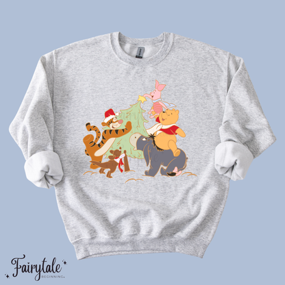 Fairytale Beginning x Magic on Main Collab - A Very Beary Christmas T-Shirt & Crewneck