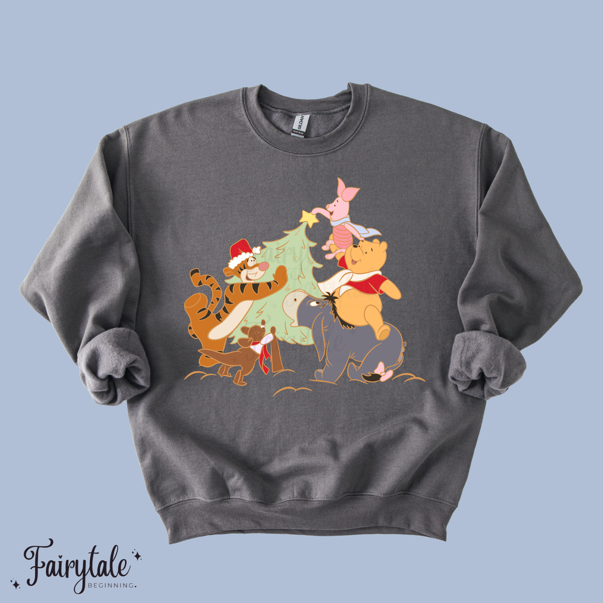 Fairytale Beginning x Magic on Main Collab - A Very Beary Christmas T-Shirt & Crewneck