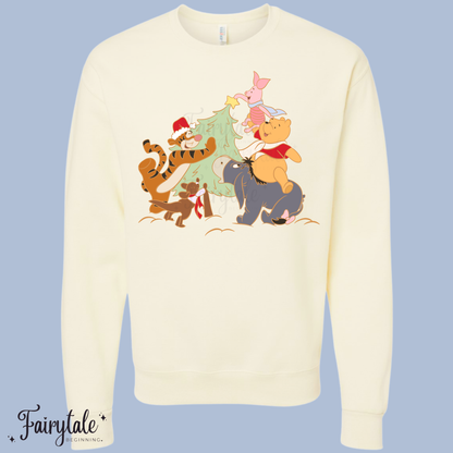 Fairytale Beginning x Magic on Main Collab - A Very Beary Christmas T-Shirt & Crewneck