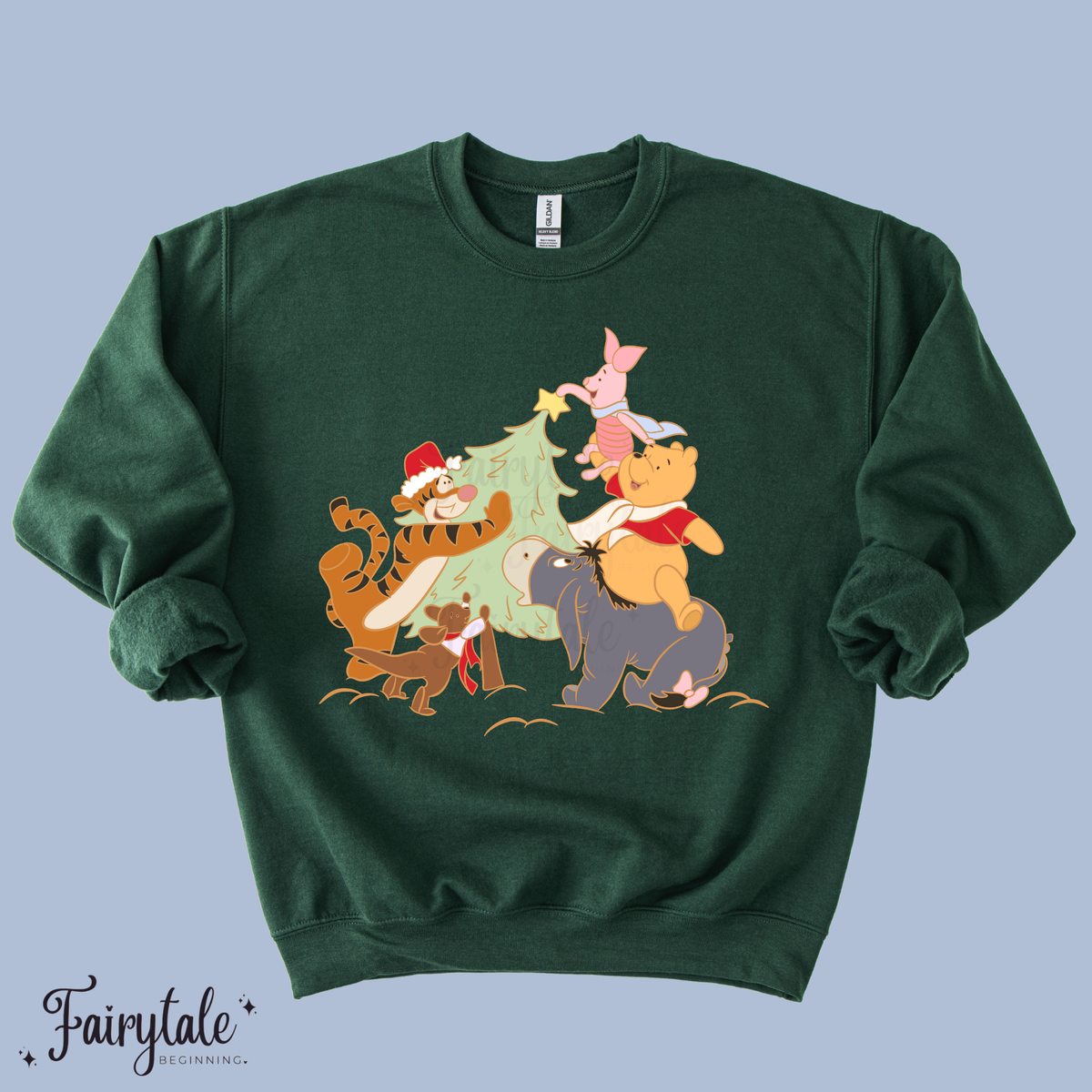 Fairytale Beginning x Magic on Main Collab - A Very Beary Christmas T-Shirt & Crewneck