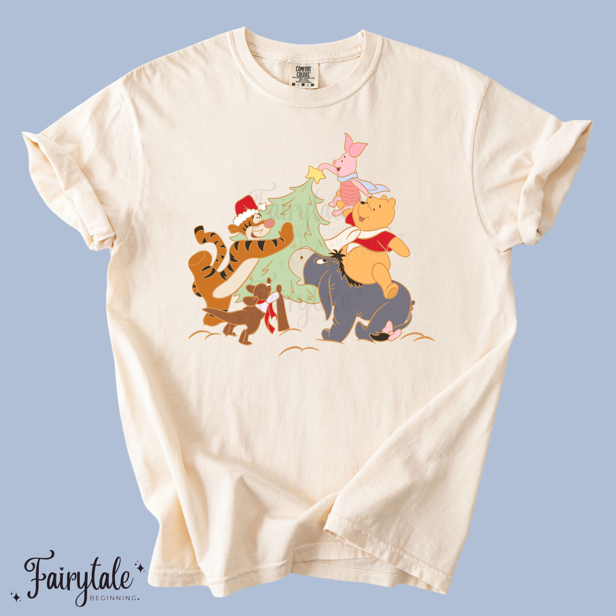 Fairytale Beginning x Magic on Main Collab - A Very Beary Christmas T-Shirt & Crewneck