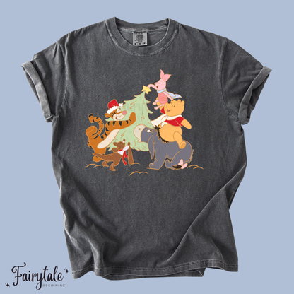 Fairytale Beginning x Magic on Main Collab - A Very Beary Christmas T-Shirt & Crewneck
