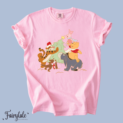 Fairytale Beginning x Magic on Main Collab - A Very Beary Christmas T-Shirt & Crewneck