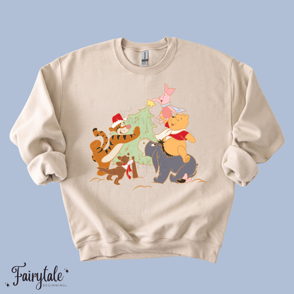 Fairytale Beginning x Magic on Main Collab - A Very Beary Christmas T-Shirt & Crewneck