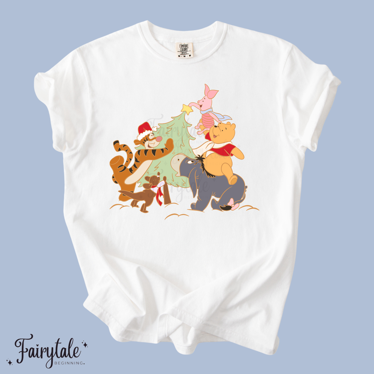 Fairytale Beginning x Magic on Main Collab - A Very Beary Christmas T-Shirt & Crewneck