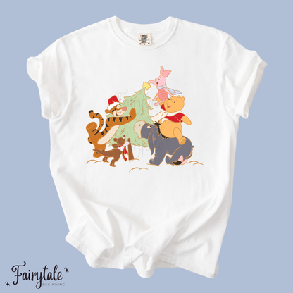 Fairytale Beginning x Magic on Main Collab - A Very Beary Christmas T-Shirt & Crewneck