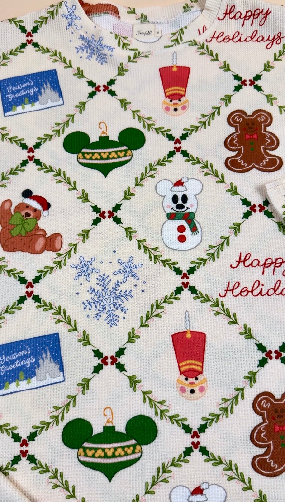 RTS - Holiday Magic Waffle Set Pants Version