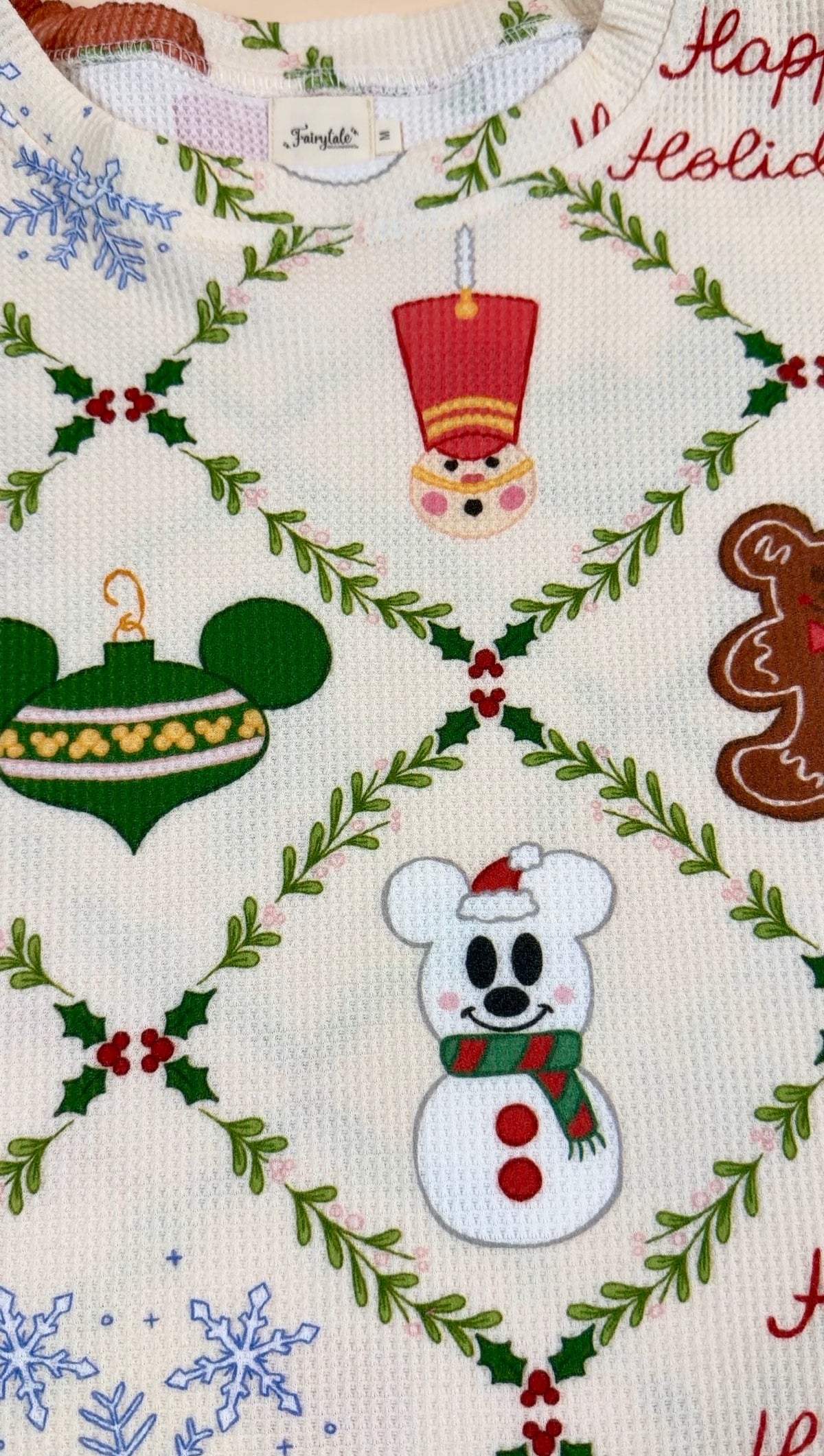 RTS - Holiday Magic Waffle Set Pants Version