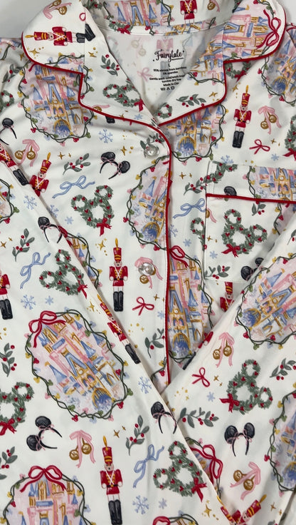 Castle Magic Adult Bamboo PJ's Set PREORDER ESTIMATED TO SHIP MID - END OF OCTOBER