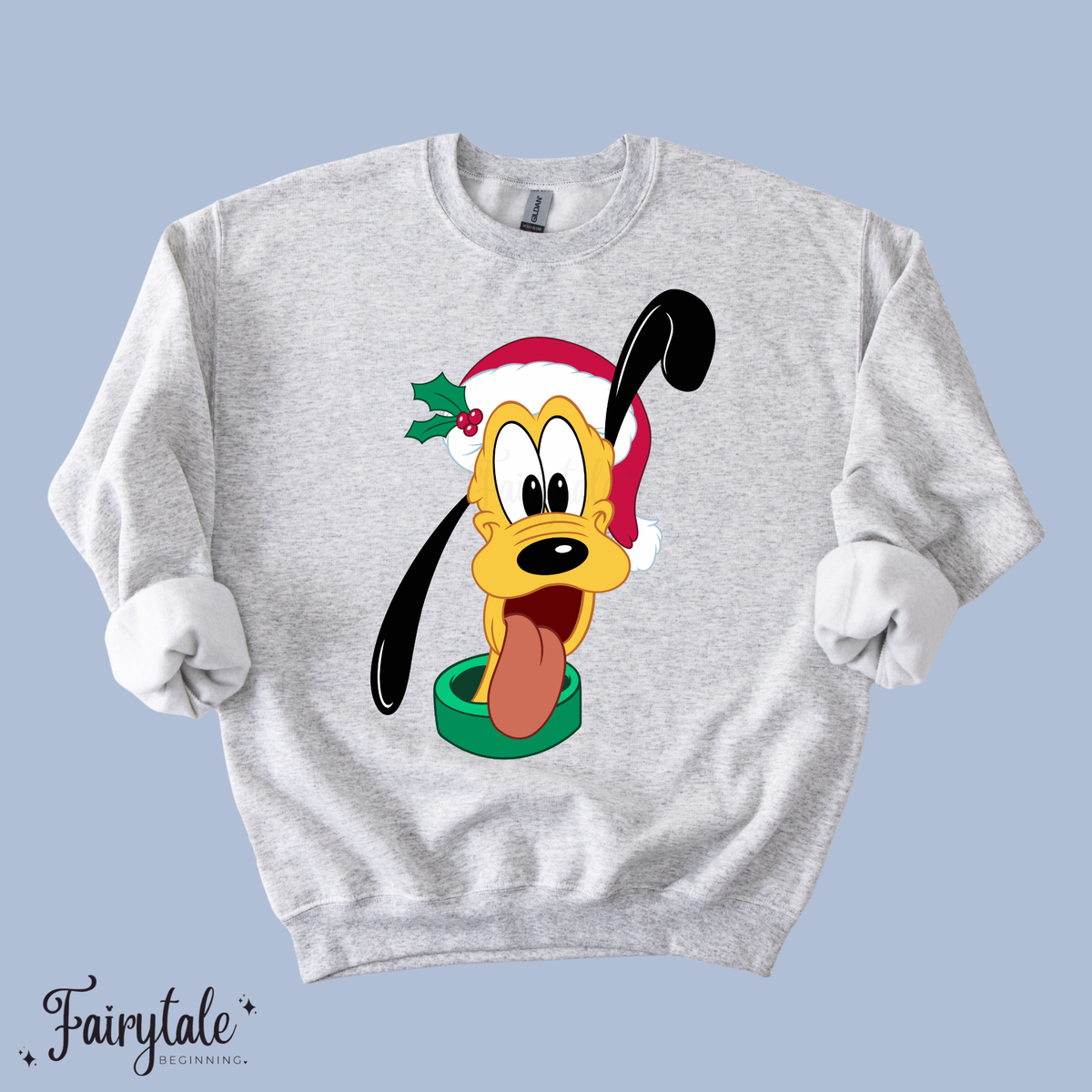 Fairytale Beginning x MRH Sticker Shop Collab - Christmas Dog T-Shirt & Crewneck