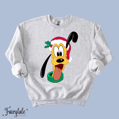 Fairytale Beginning x MRH Sticker Shop Collab - Christmas Dog T-Shirt & Crewneck