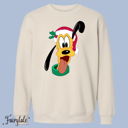 Fairytale Beginning x MRH Sticker Shop Collab - Christmas Dog T-Shirt & Crewneck