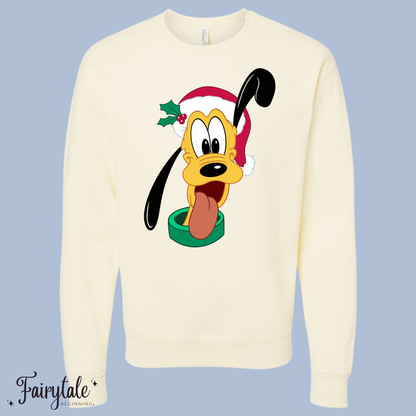 Fairytale Beginning x MRH Sticker Shop Collab - Christmas Dog T-Shirt & Crewneck