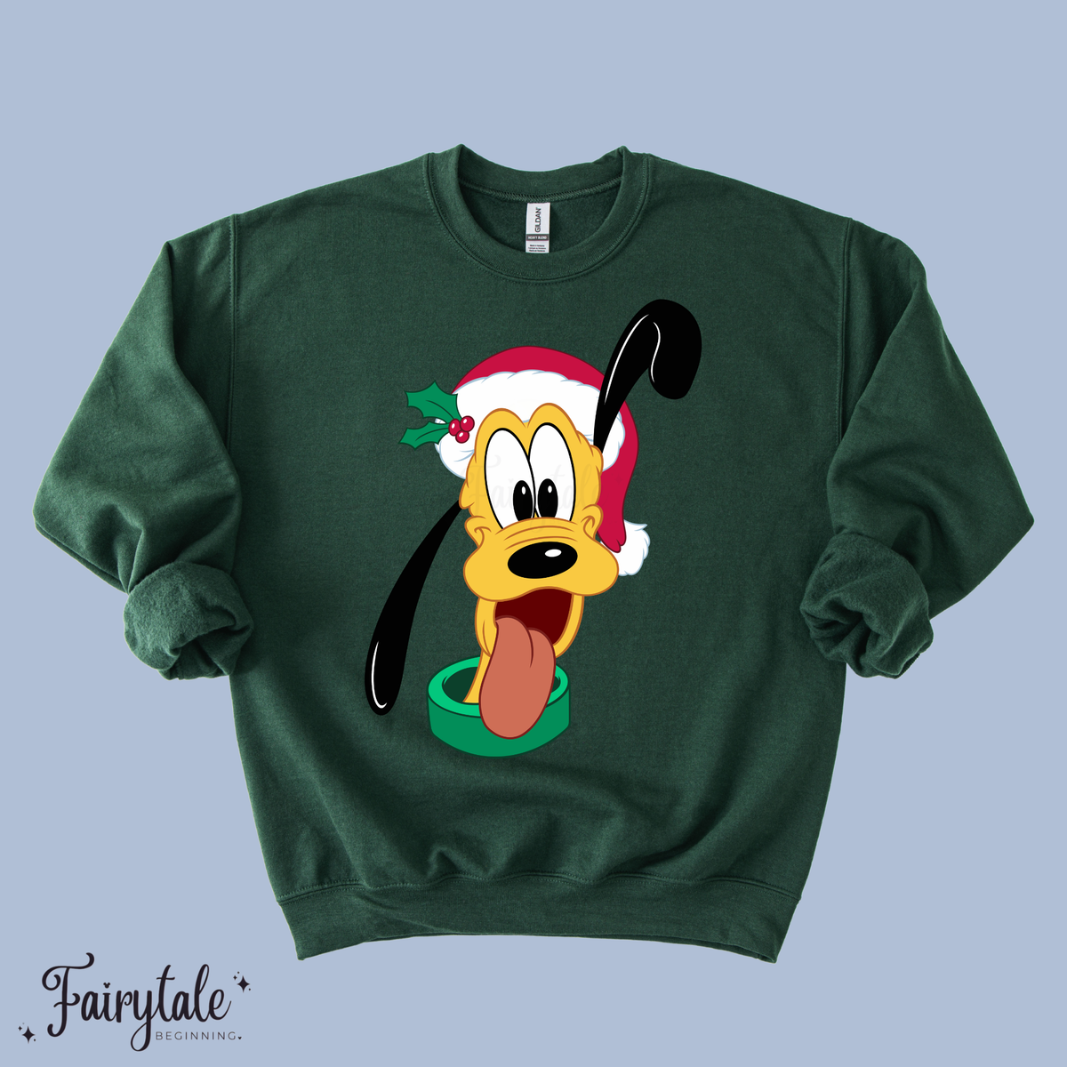 Fairytale Beginning x MRH Sticker Shop Collab - Christmas Dog T-Shirt & Crewneck
