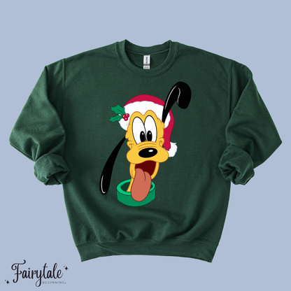 Fairytale Beginning x MRH Sticker Shop Collab - Christmas Dog T-Shirt & Crewneck