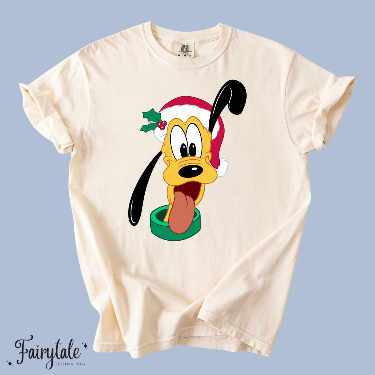 Fairytale Beginning x MRH Sticker Shop Collab - Christmas Dog T-Shirt & Crewneck