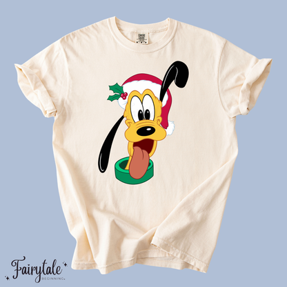 Fairytale Beginning x MRH Sticker Shop Collab - Christmas Dog T-Shirt & Crewneck
