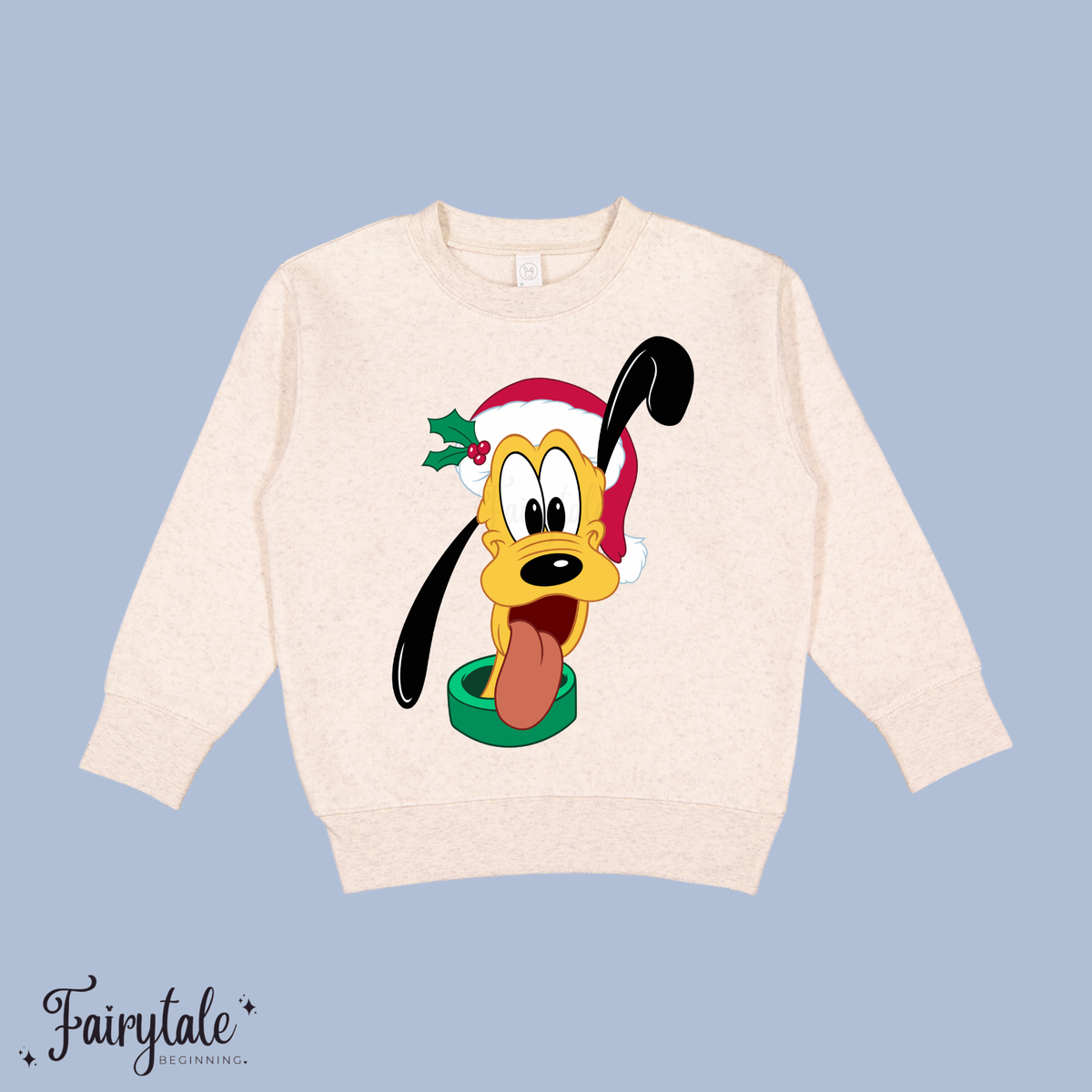Fairytale Beginning x MRH Sticker Shop Collab - Christmas Dog T-Shirt & Crewneck