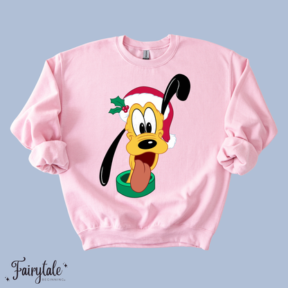 Fairytale Beginning x MRH Sticker Shop Collab - Christmas Dog T-Shirt & Crewneck
