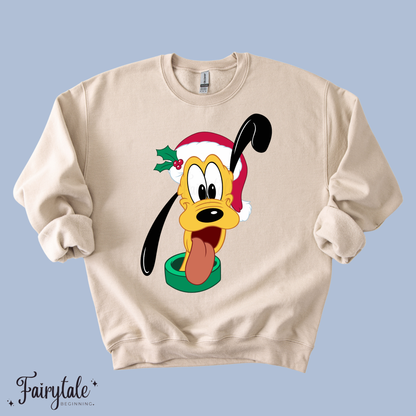 Fairytale Beginning x MRH Sticker Shop Collab - Christmas Dog T-Shirt & Crewneck