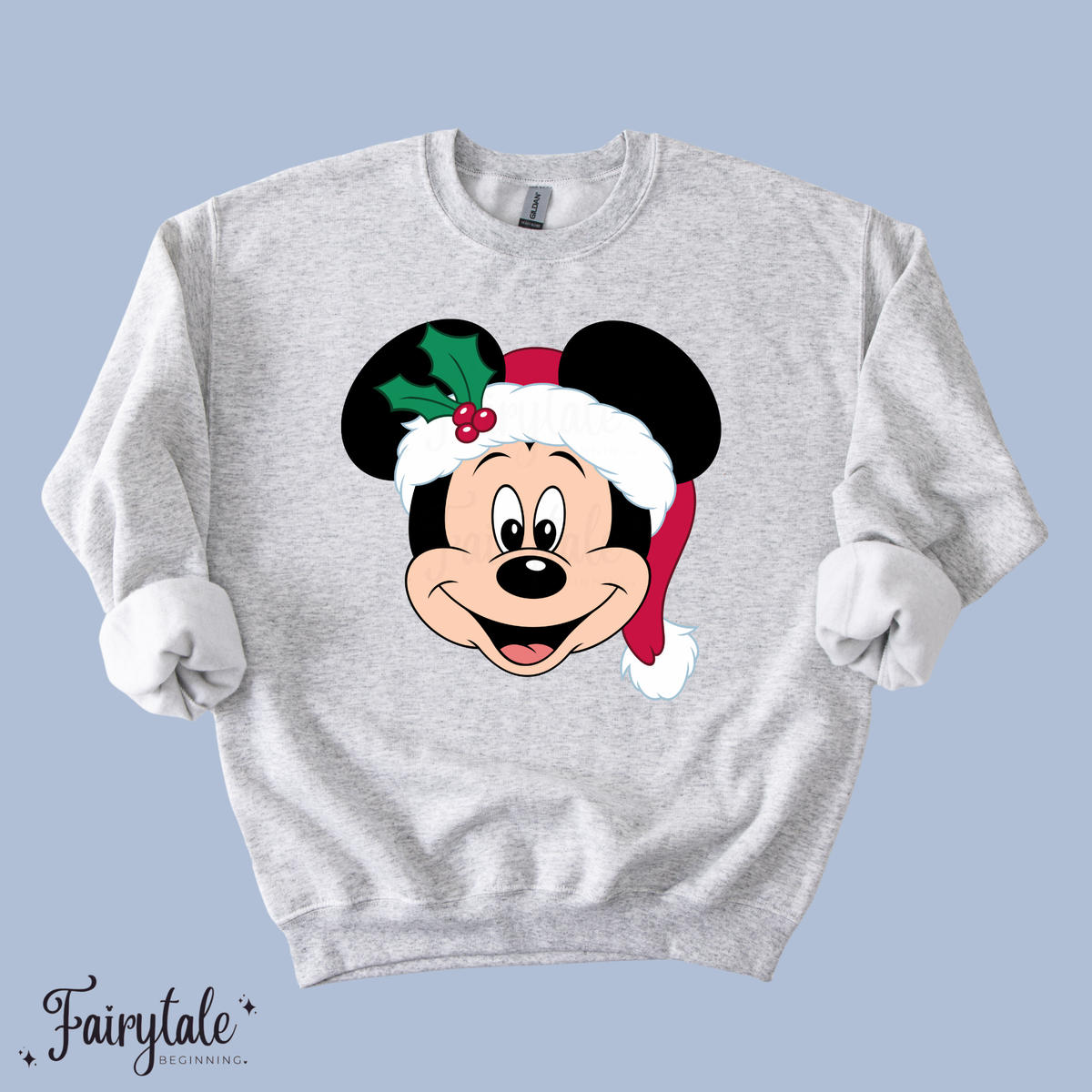 Fairytale Beginning x MRH Sticker Shop Collab - Christmas Mouse T-Shirt & Crewneck