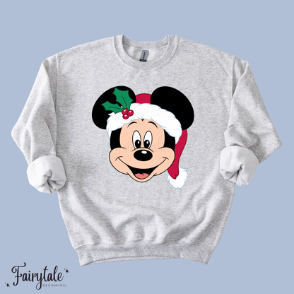 Fairytale Beginning x MRH Sticker Shop Collab - Christmas Mouse T-Shirt & Crewneck