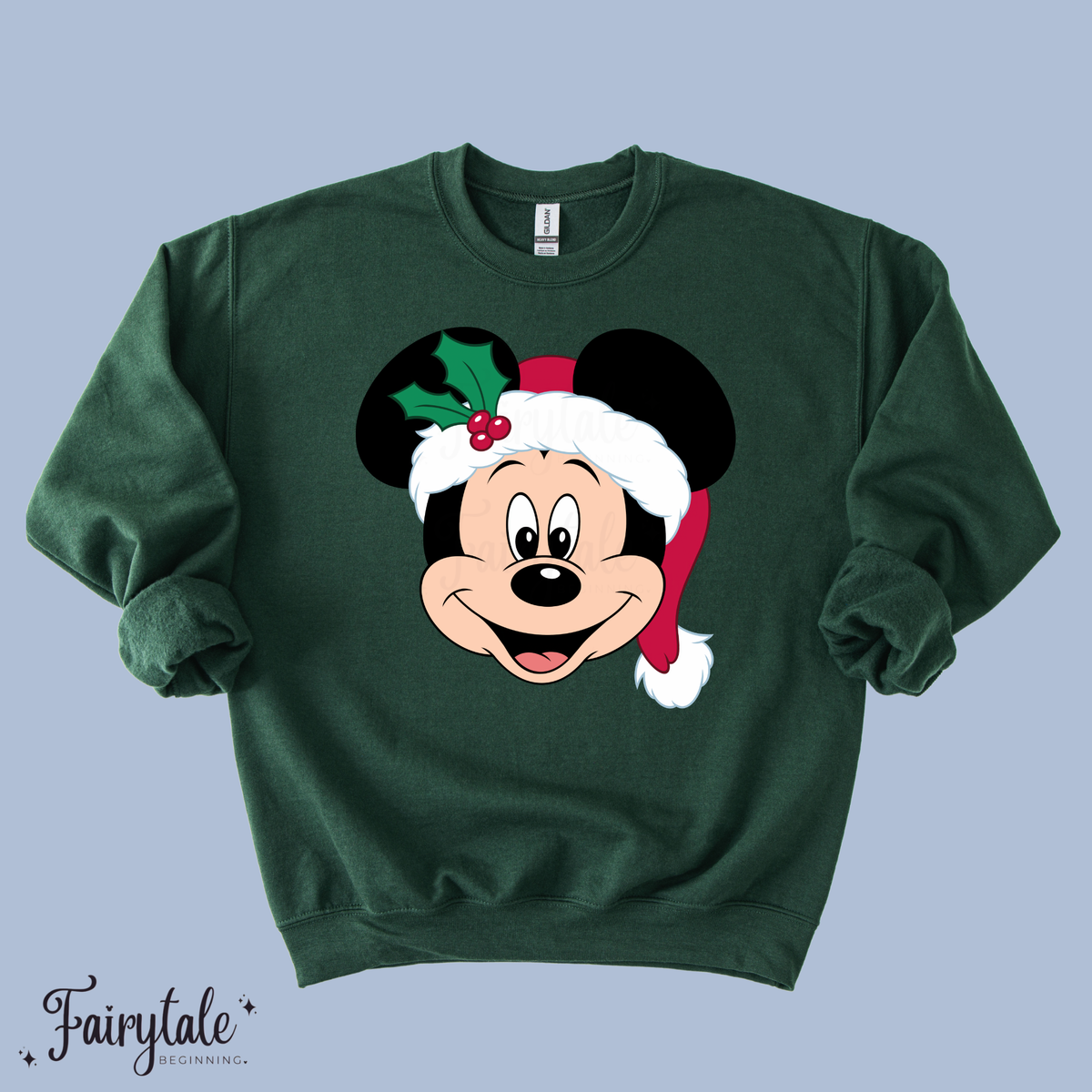 Fairytale Beginning x MRH Sticker Shop Collab - Christmas Mouse T-Shirt & Crewneck