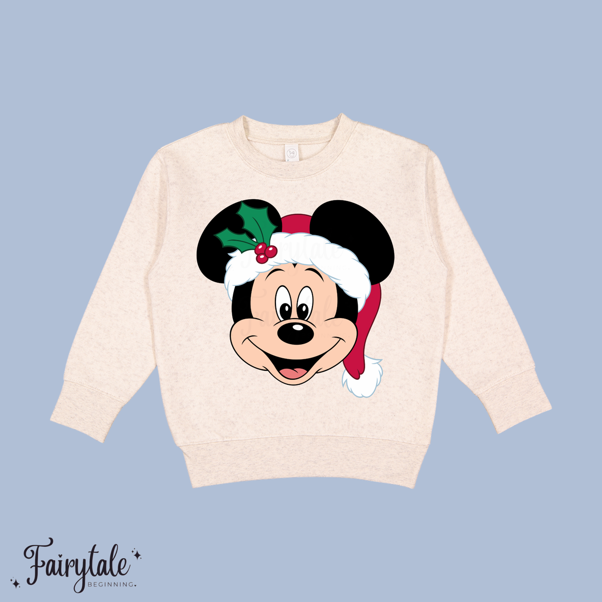 Fairytale Beginning x MRH Sticker Shop Collab - Christmas Mouse T-Shirt & Crewneck