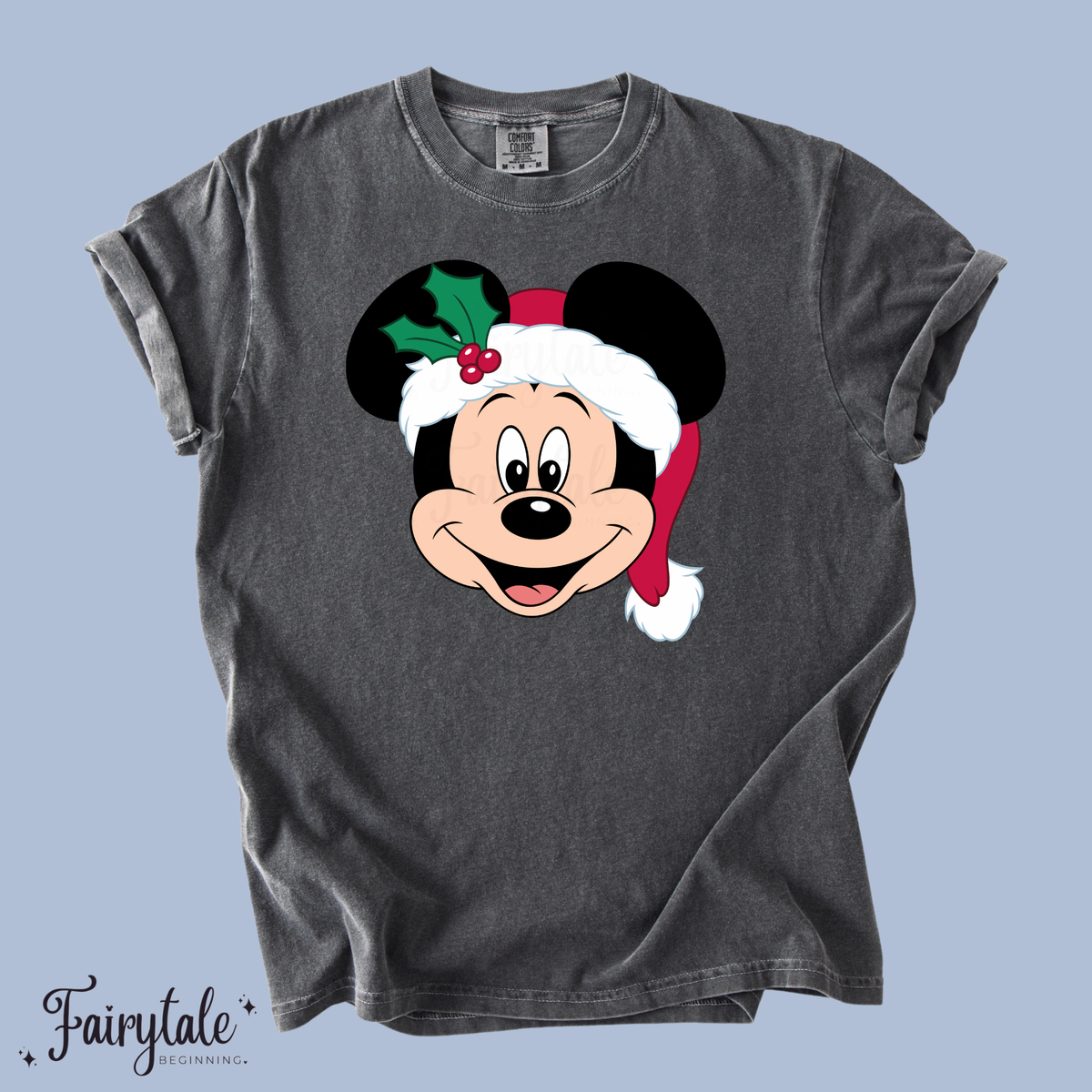 Fairytale Beginning x MRH Sticker Shop Collab - Christmas Mouse T-Shirt & Crewneck
