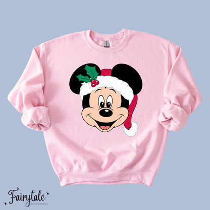 Fairytale Beginning x MRH Sticker Shop Collab - Christmas Mouse T-Shirt & Crewneck