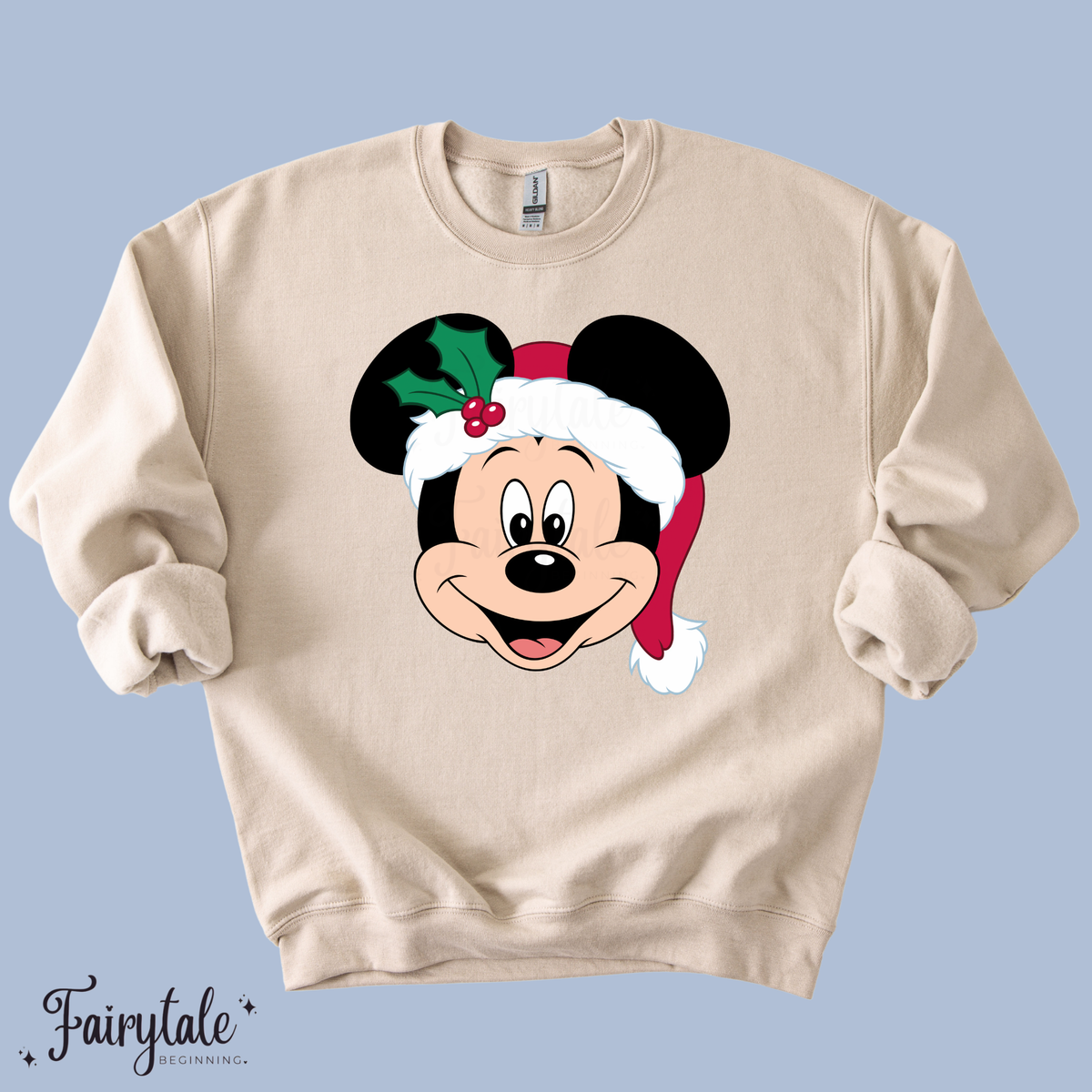 Fairytale Beginning x MRH Sticker Shop Collab - Christmas Mouse T-Shirt & Crewneck