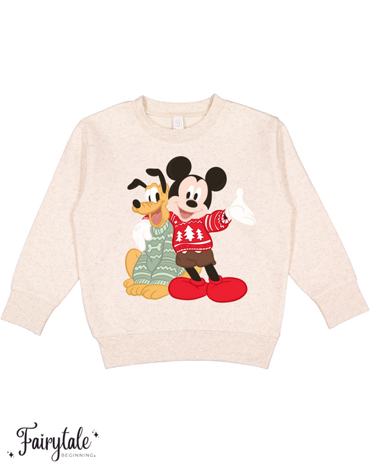 Christmas Pals Toddler Crewneck