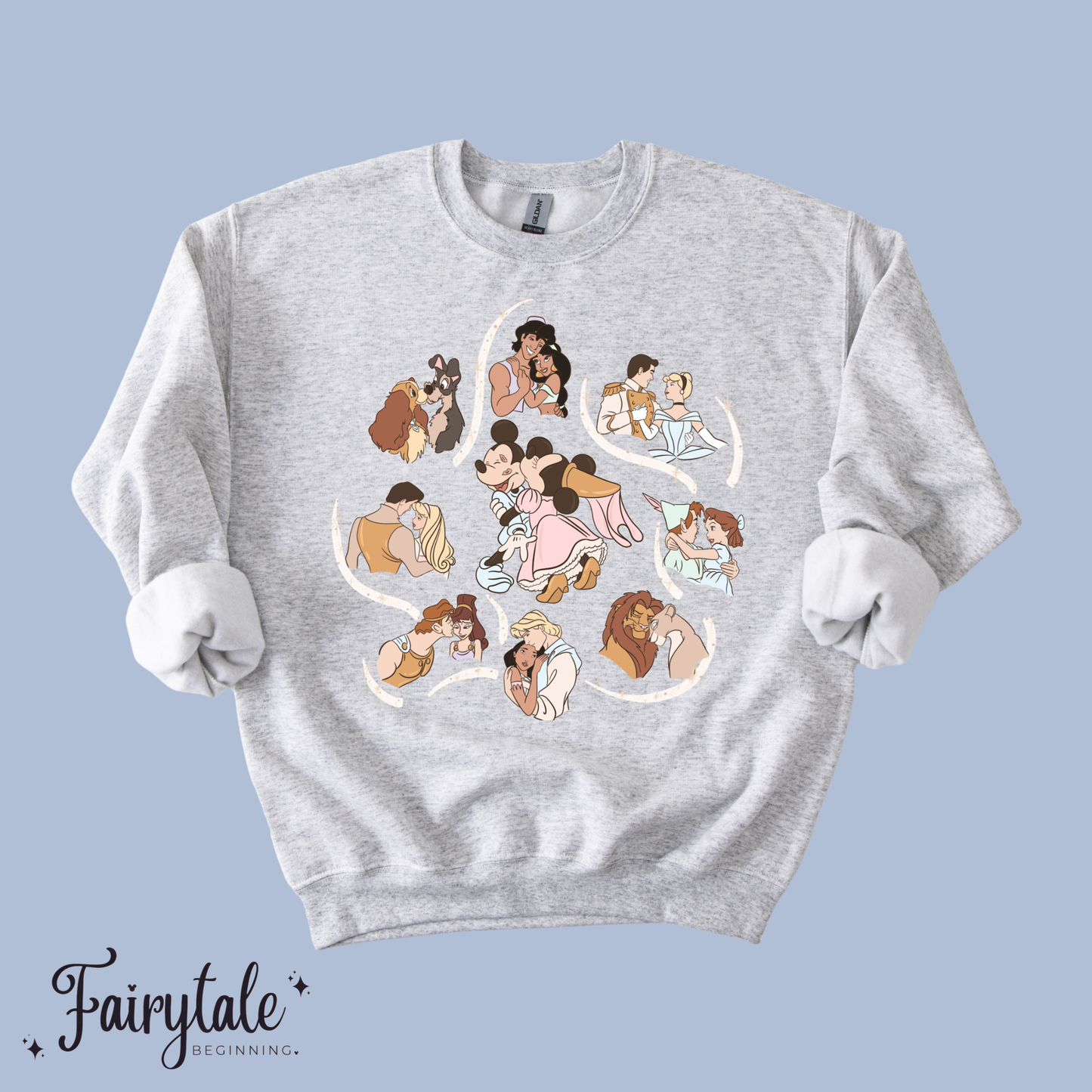 Fairytale Couples T-Shirt & Crewneck