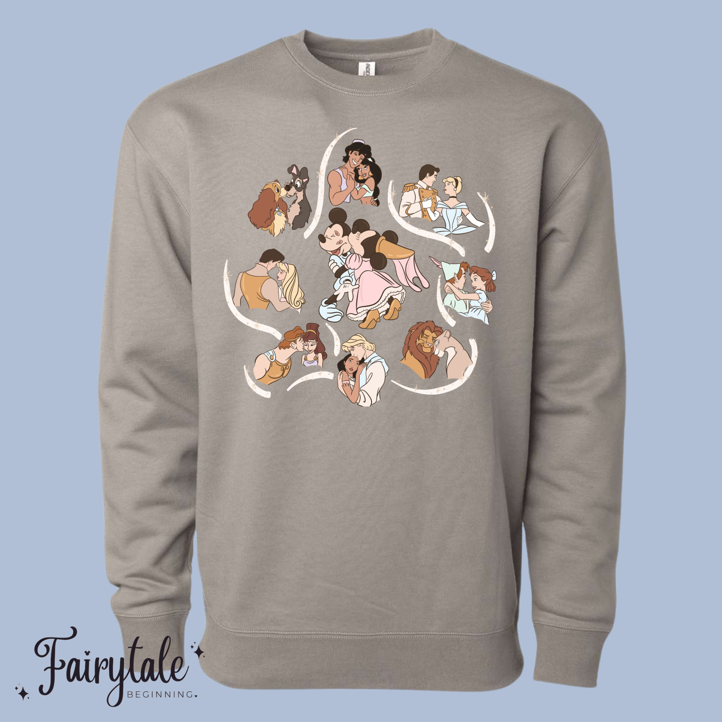 Fairytale Couples T-Shirt & Crewneck