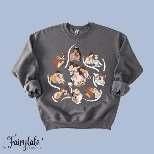 Fairytale Couples T-Shirt & Crewneck