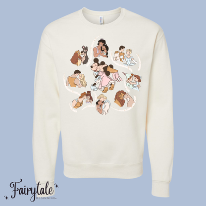 Fairytale Couples T-Shirt & Crewneck