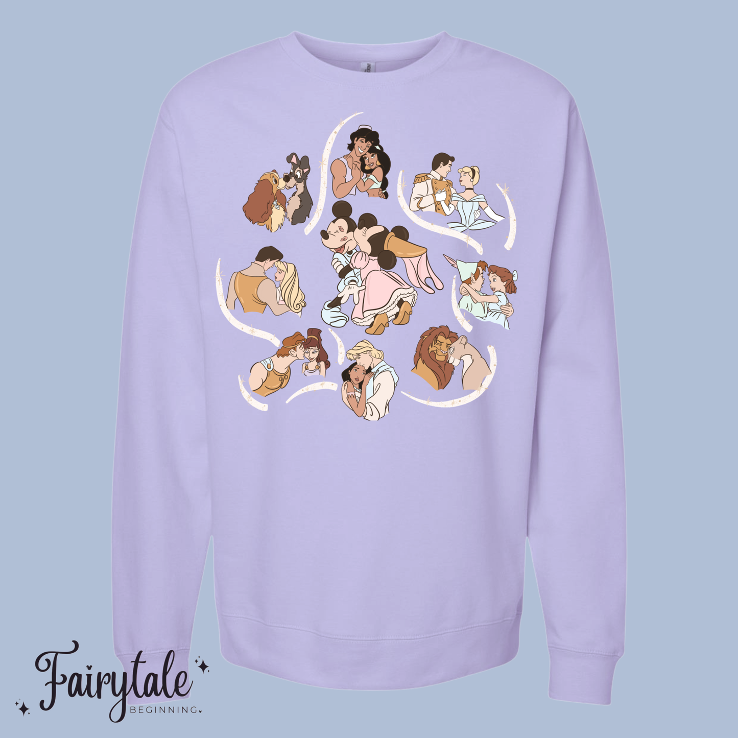 Fairytale Couples T-Shirt & Crewneck