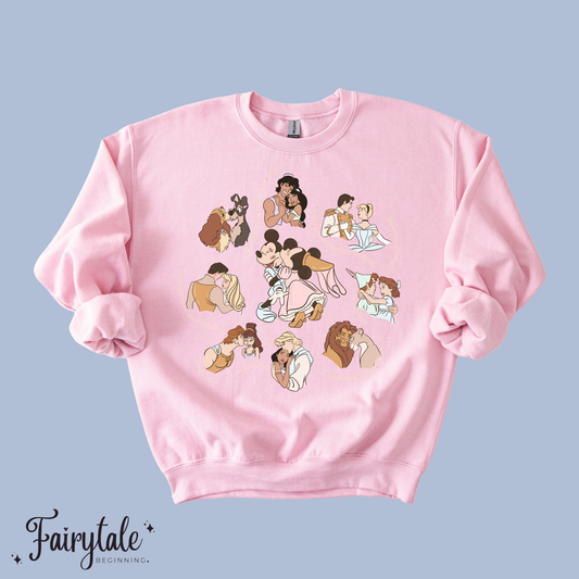 Fairytale Couples T-Shirt & Crewneck