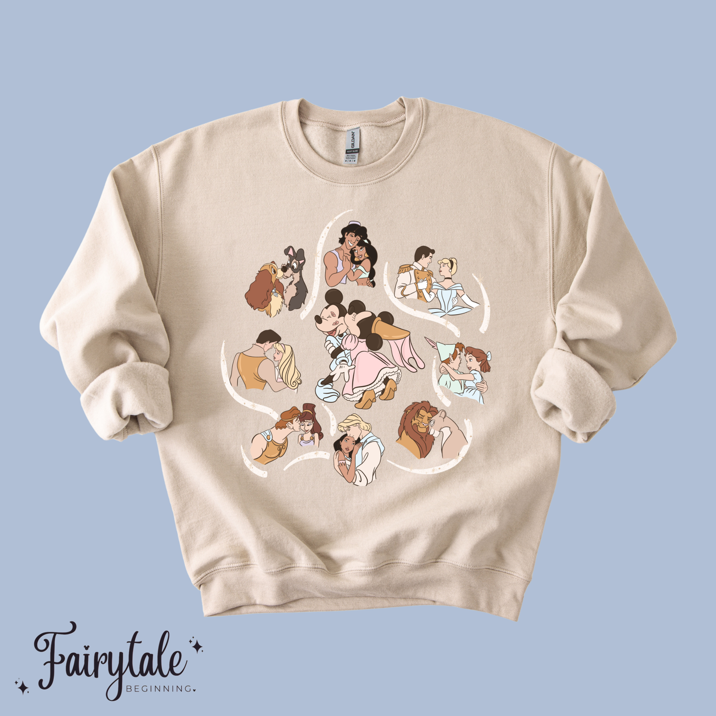 Fairytale Couples T-Shirt & Crewneck
