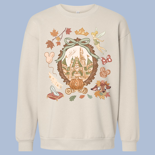Fall Castle T-Shirt & Crewneck