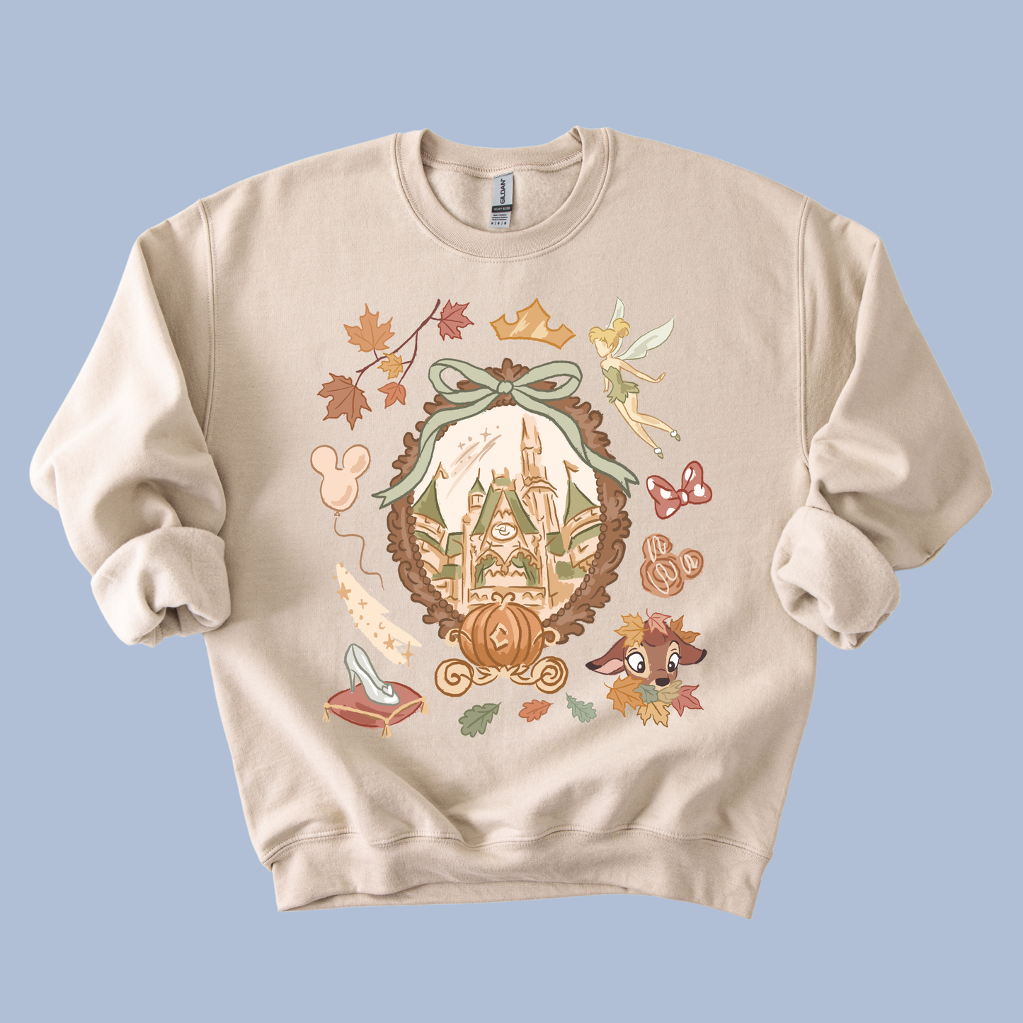 Fall Castle T-Shirt & Crewneck