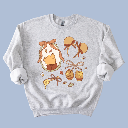 Fall Hunny Bear T-Shirt & Crewneck
