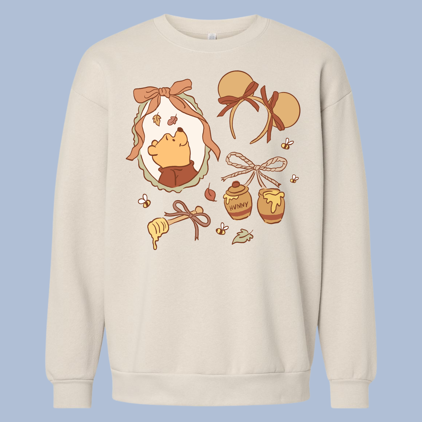 Fall Hunny Bear T-Shirt & Crewneck