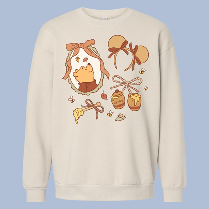 Fall Hunny Bear T-Shirt & Crewneck